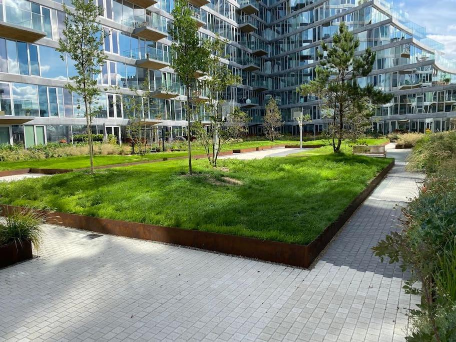 Beach House Apartment In New York Style Århus Esterno foto